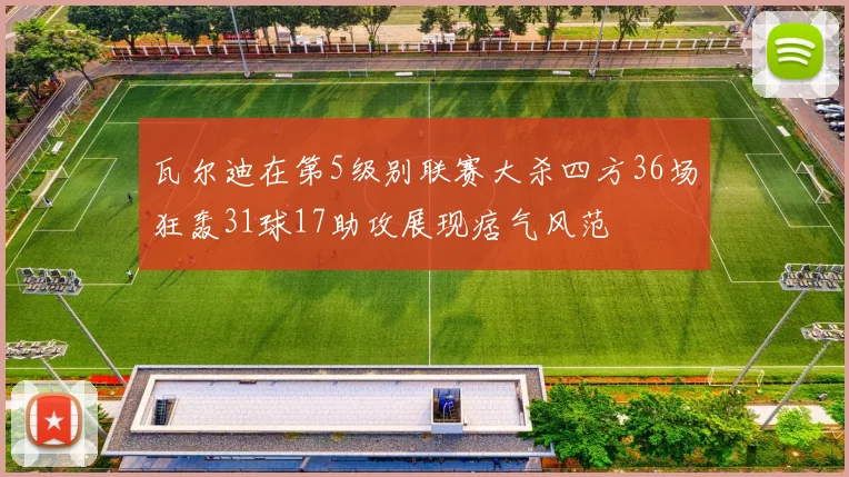 瓦尔迪在第5级别联赛大杀四方36场狂轰31球17助攻展现痞气风范