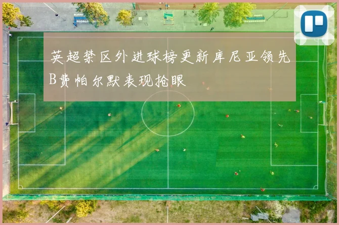 英超禁区外进球榜更新库尼亚领先B费帕尔默表现抢眼